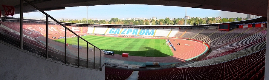 Beograd, Marakana, 5. 10. 2013. Slika je vidna v Google Chromu.