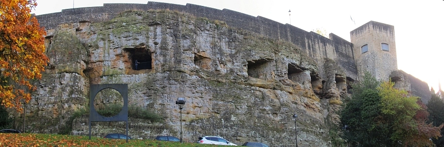 Luxembourg, Kasematten, 23. 10. 2012. Slika je vidna v Google Chromu.