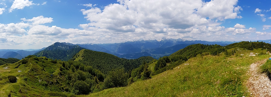 Z Možica preko Bohinja na Triglav, 16. 7. 2019. Slika je vidna v Google Chromu.