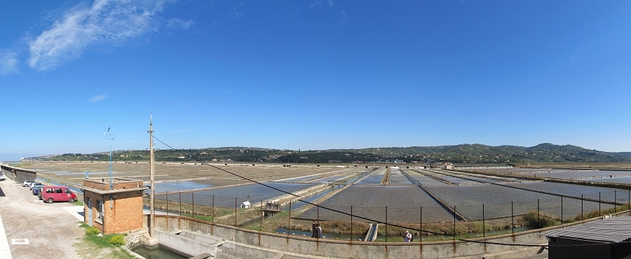 Sečoveljske soline, 2. 10. 2013. Slika je vidna v Google Chromu.