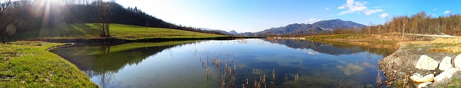 Trbovlje, nad Nežo, 12. 01. 2014. Slika je vidna v Google Chromu.