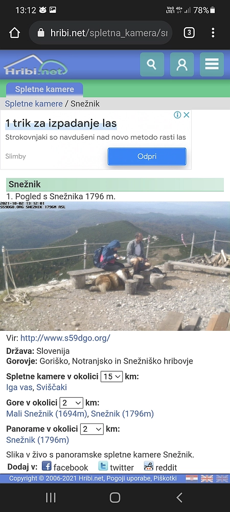 Slika je vidna v Google Chromu.