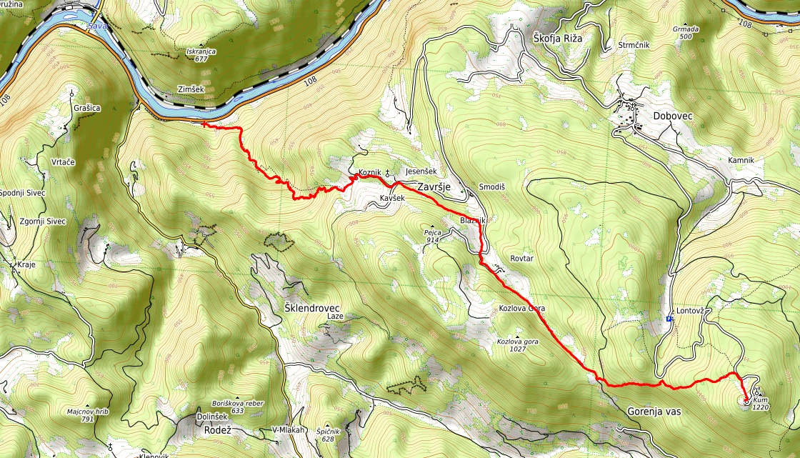 Slika je vidna v Google Chromu.