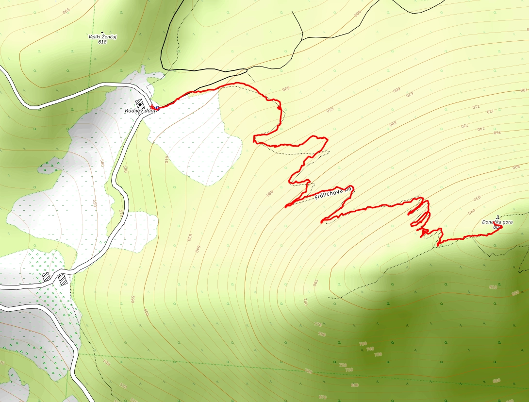 Donačka gora in Boč, 1. 11. 2025