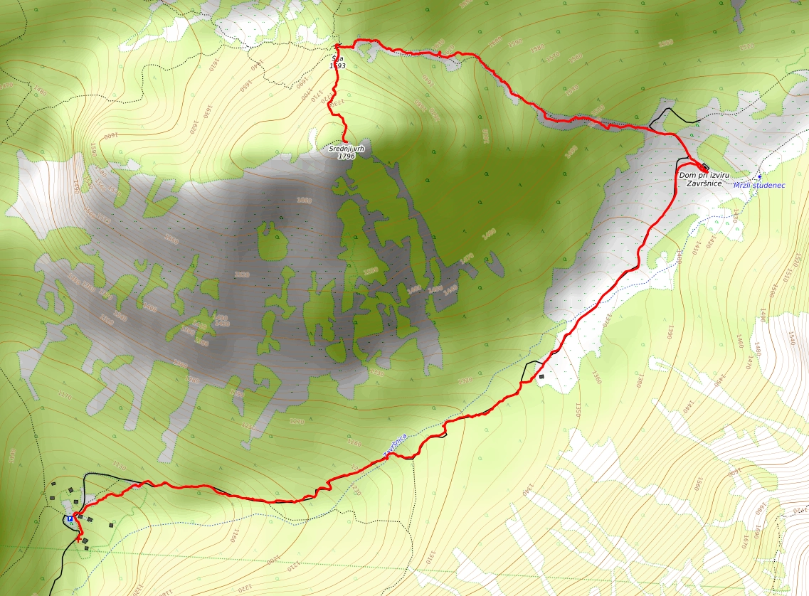Srednji vrh, 9. 11. 2025