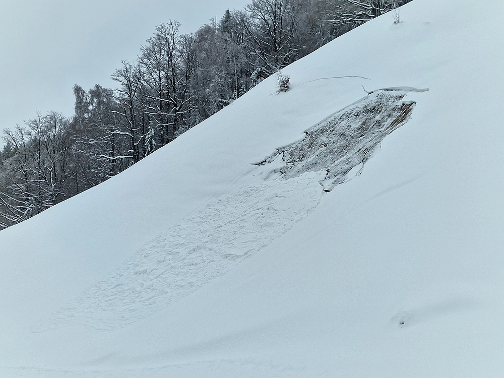 Mrzlica čez Zg. Čeče, 26. 12. 2025