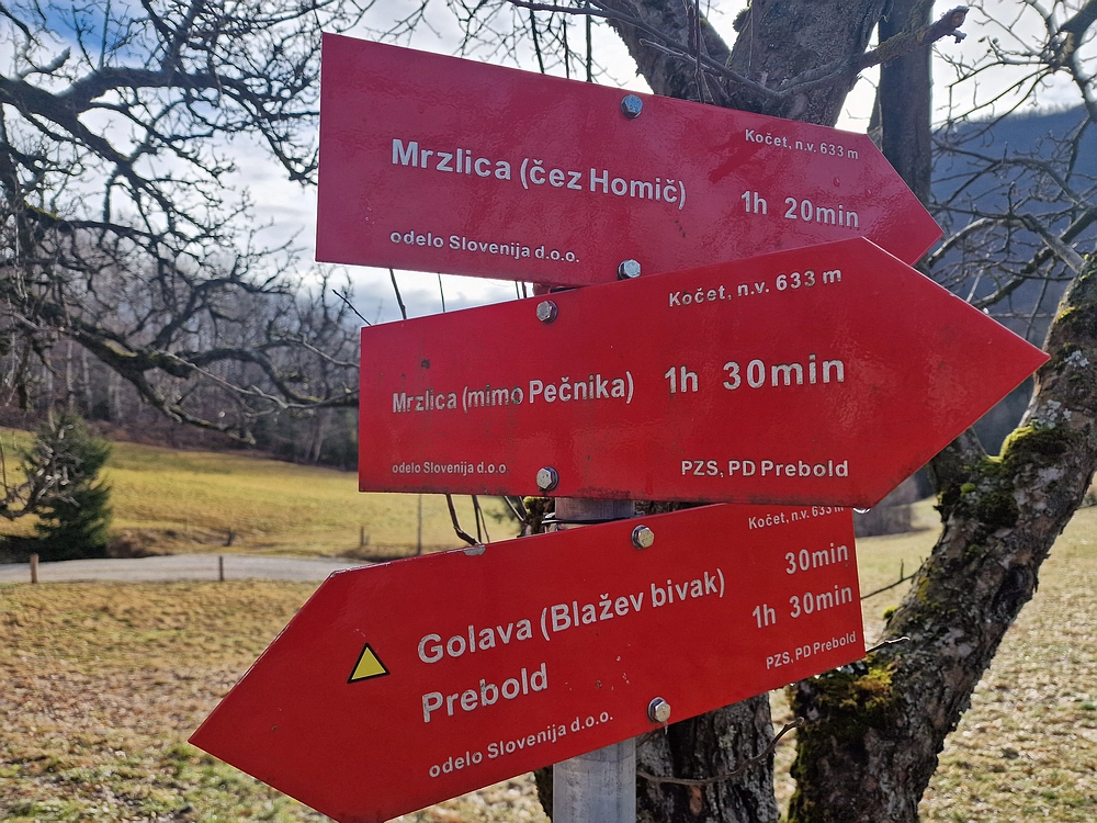 Kočet - Homič - Mrzlica, 8. 1. 2026