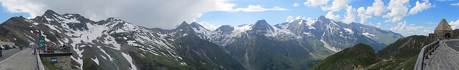 Panorama iz razgledi��a pri Fuscher T�rl